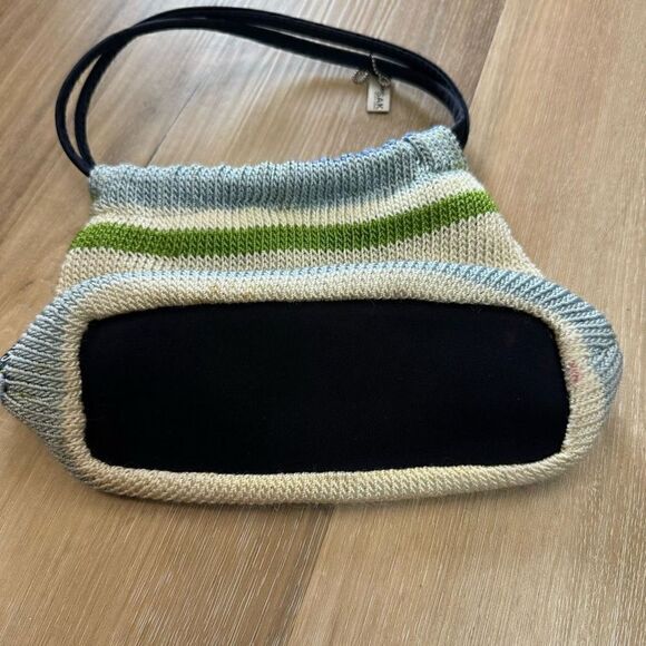 The Sak Elliott Lucca Mini Crochet Handbag Purse Top Handle Colorful - Picture 4 of 7